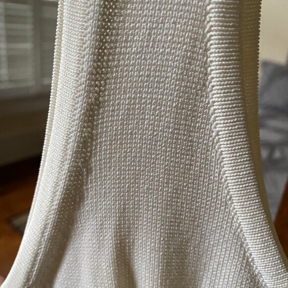 Elegant Knit Ivory Dress by Grace Dane Lewis - Picture 5 of 6